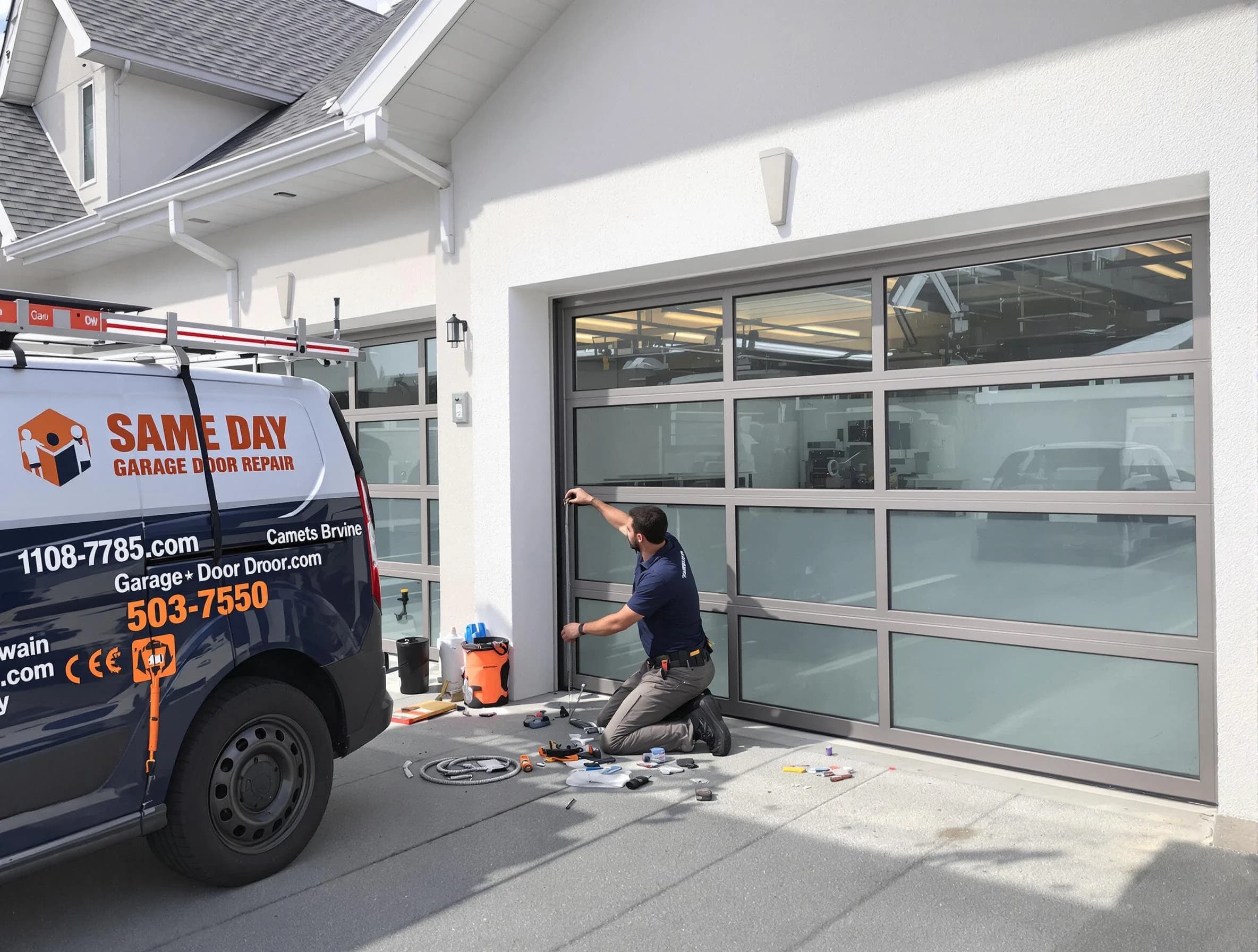 Same-day garage door repair service by North Versailles Garage Door Repair in North Versailles