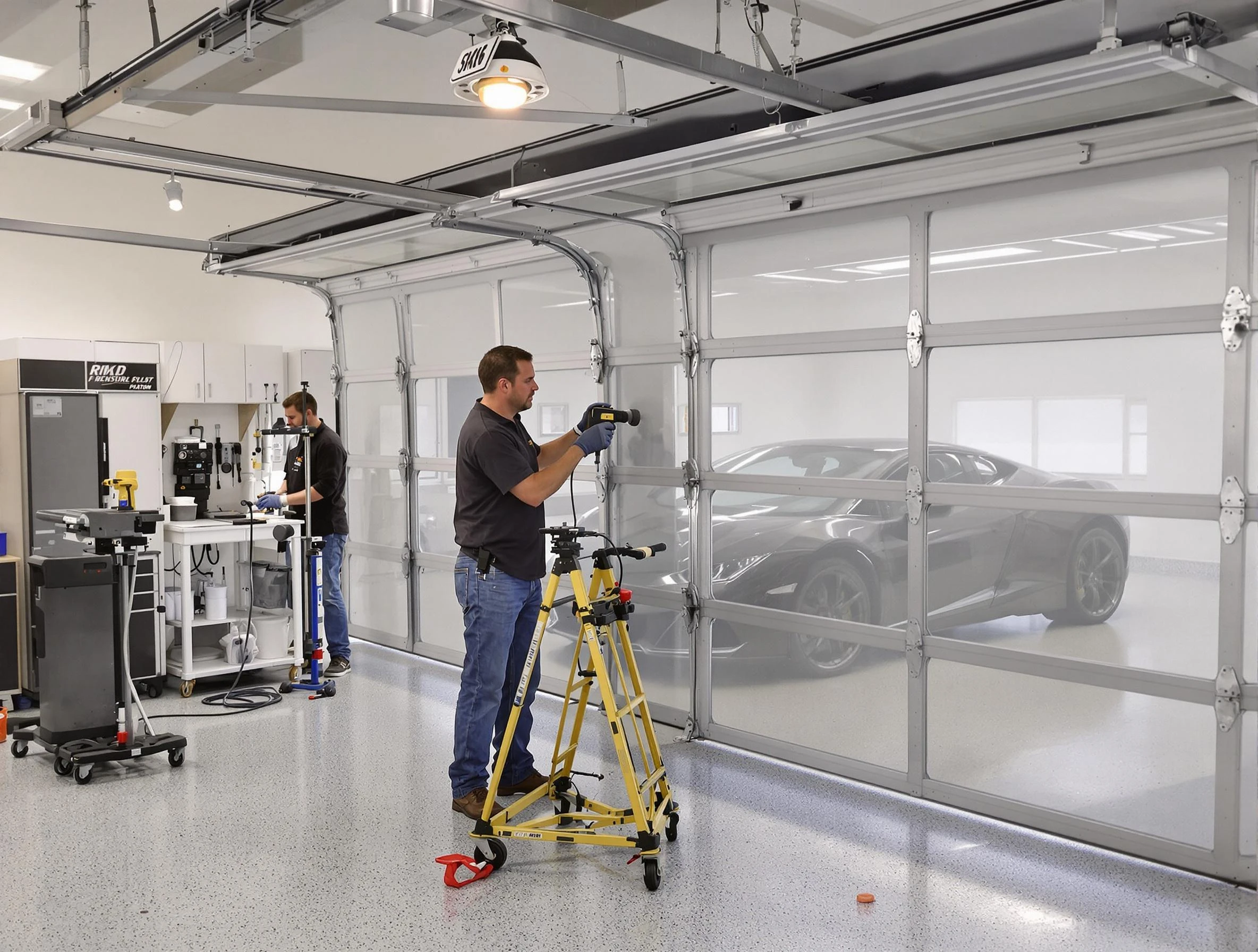 Garage Door Dents Repair in North Versailles