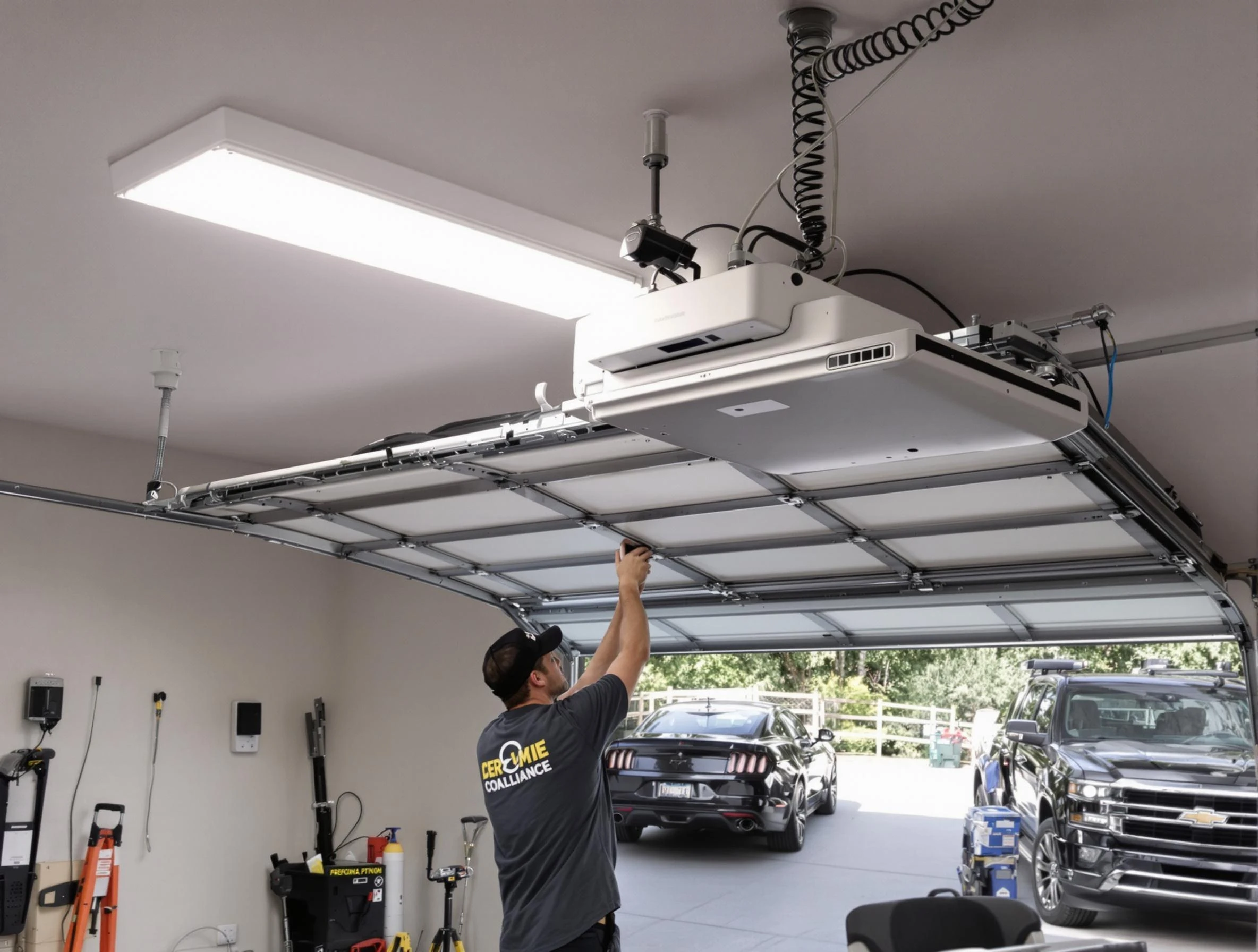 Garage Door Opener Installation in North Versailles
