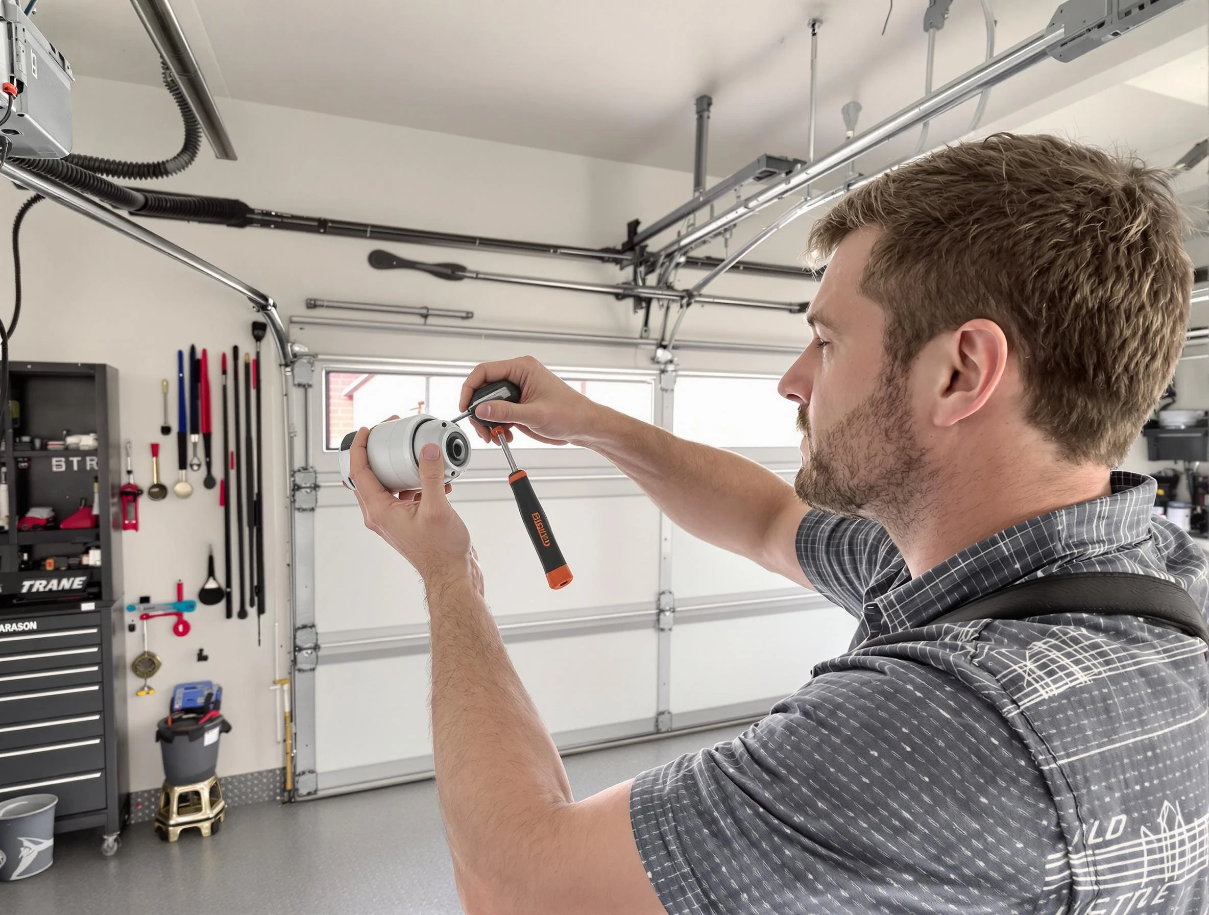 Garage door opener repair service by North Versailles Garage Door Repair in North Versailles