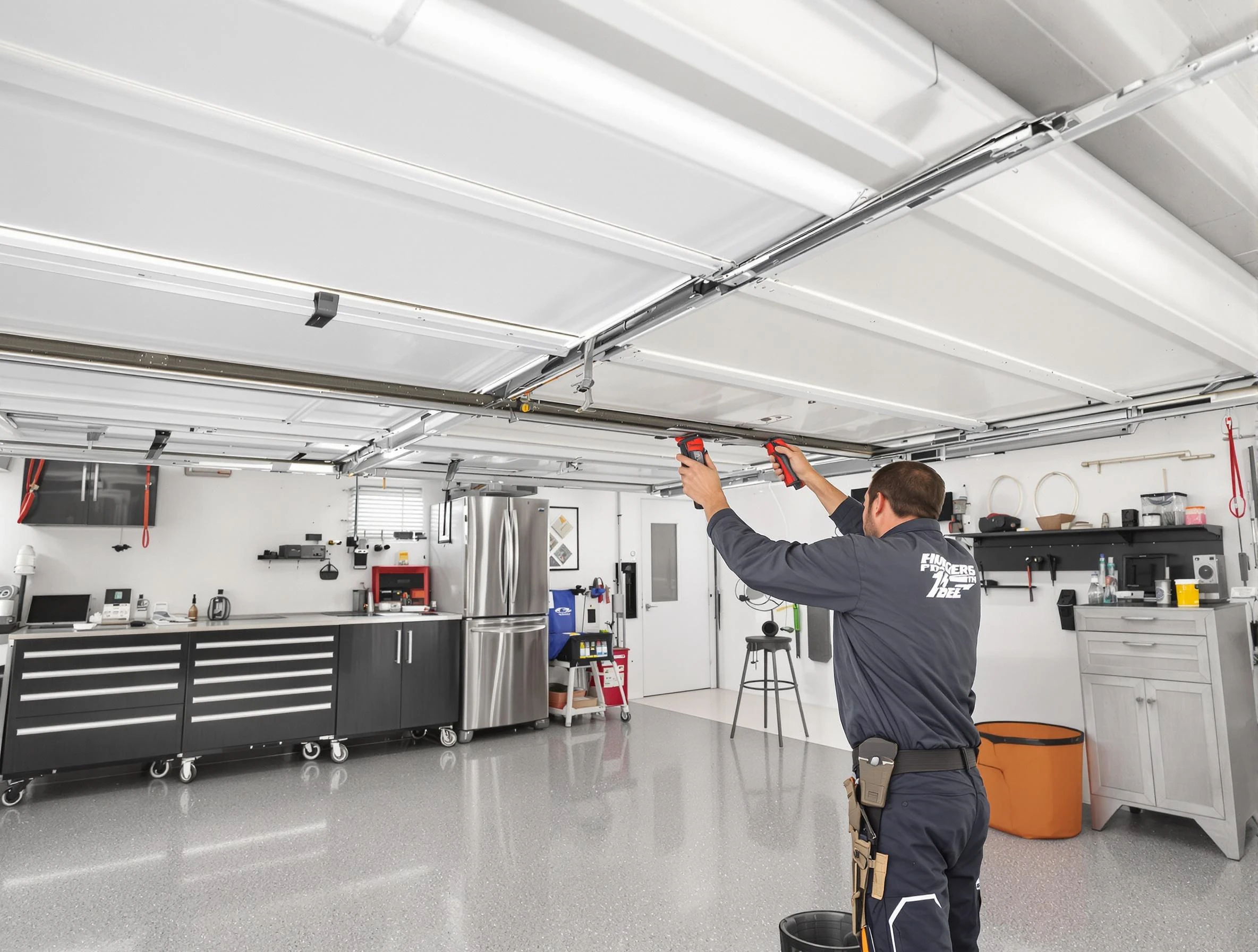 Overhead garage door repair service by North Versailles Garage Door Repair in North Versailles
