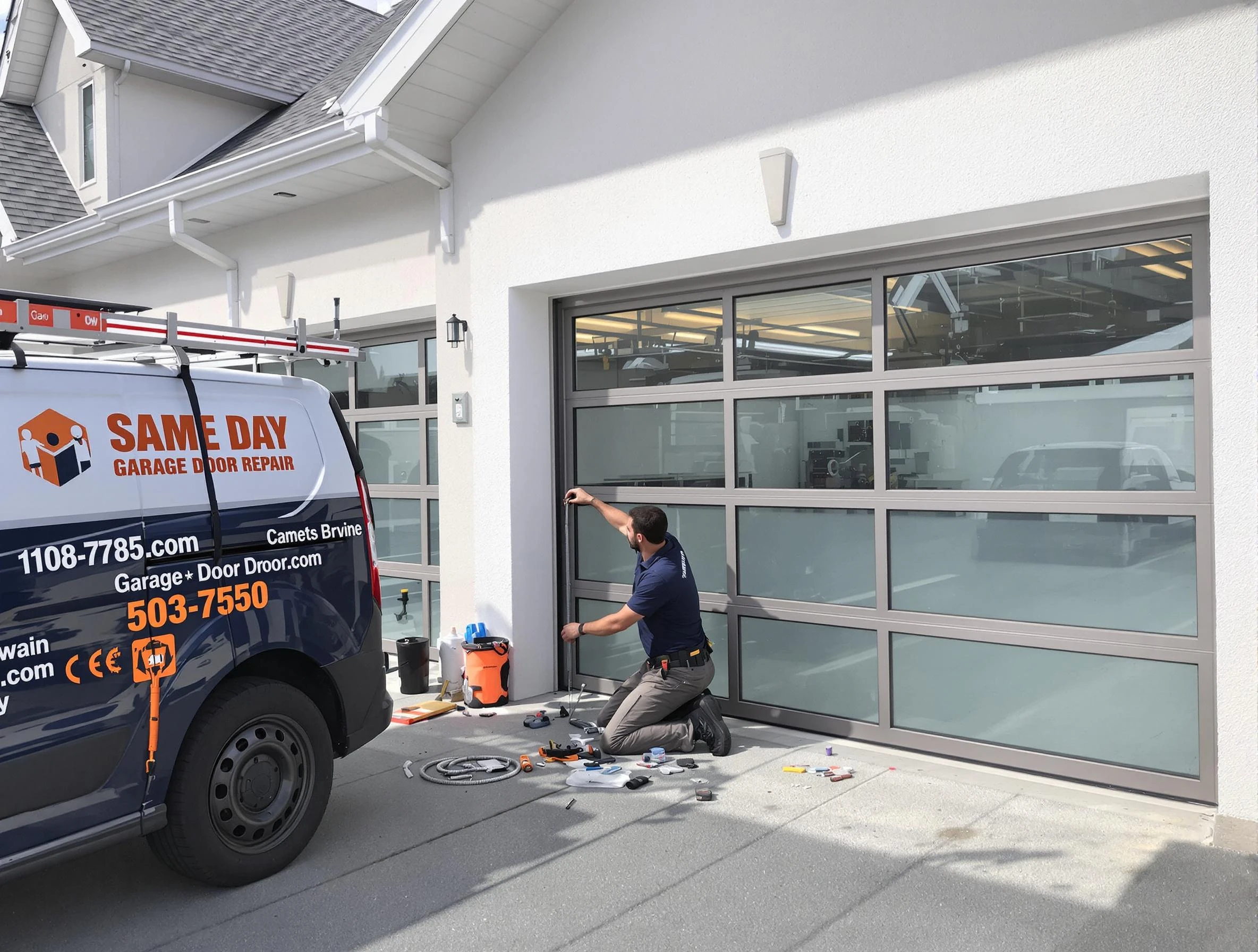 Same-day garage door repair service by North Versailles Garage Door Repair in North Versailles
